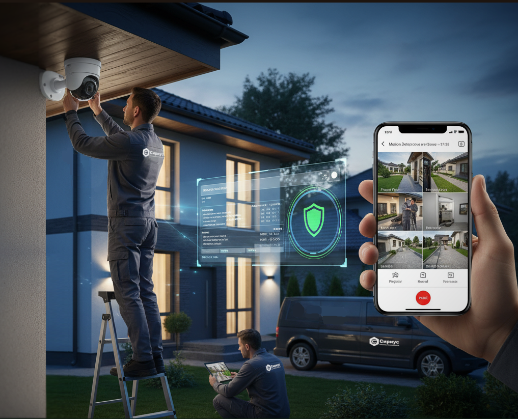 Сириус системы безопасности Система видеонаблюдения от Сириус