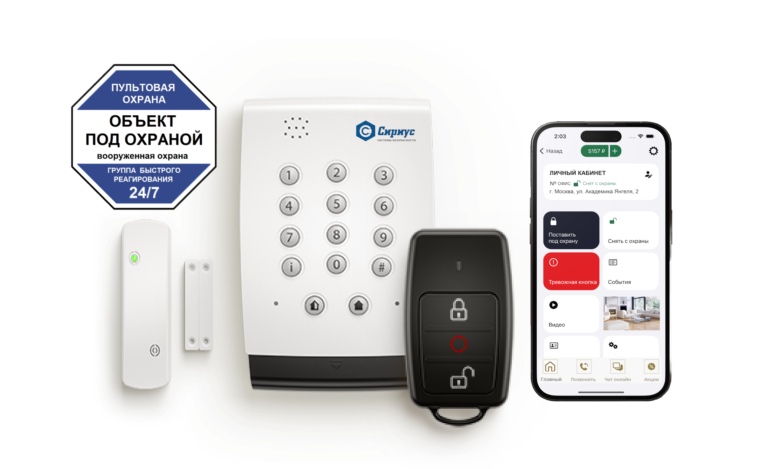Сириус система видеонаблюдения для дома и коттеджа. цена